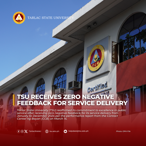 TSU commits toward efficient gov't services